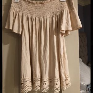 Off-white off the shoulder top